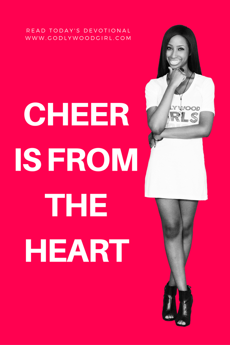 Today's Daily Devotional for Women - Cheer Is From The Heart
