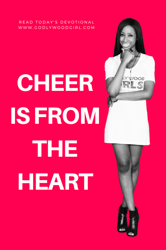 Today's Daily Devotional for Women - Cheer Is From The Heart