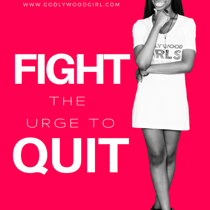 Today's Daily Devotional for Women - Fight the Urge to Quit