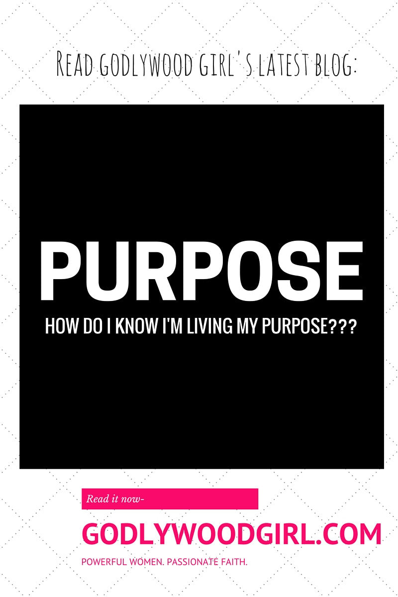 How do I know I'm living my purpose?