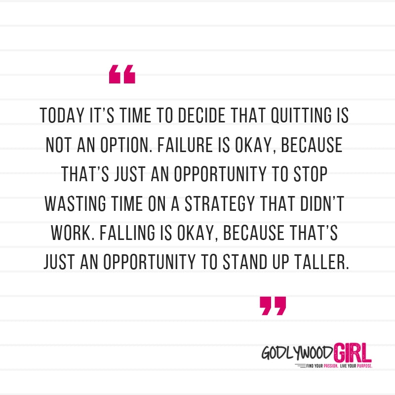 Today's Daily Devotional For Women-Don’t give up. Your season isn’t over.