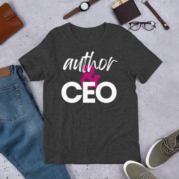 Author & CEO (Heather Gray) - Unisex t-shirt